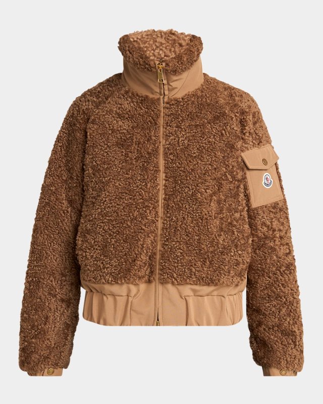 Coligny Teddy Short Down Jacket